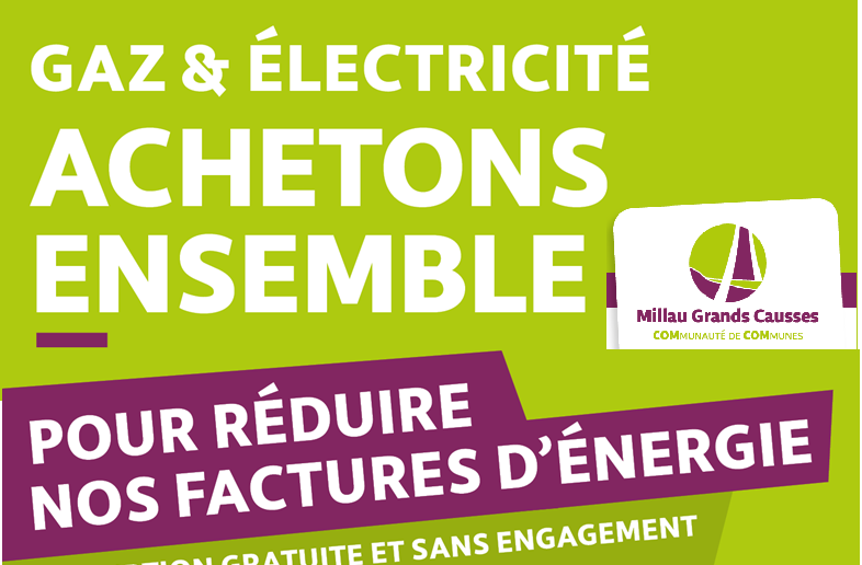 Lire la suite à propos de l’article Information de la ComCom : opération d’achat groupé d’énergie, (gaz et électricité) pour tous les habitants des 15 communes